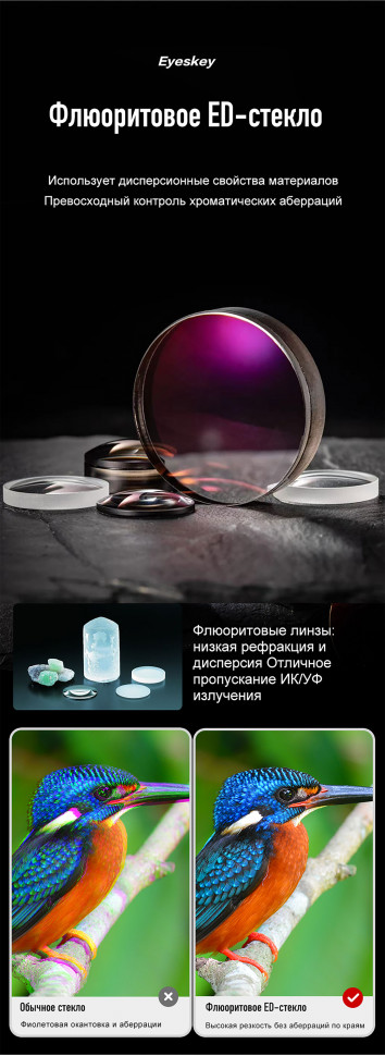 Бинокль Eyeskey Stellar 10x42