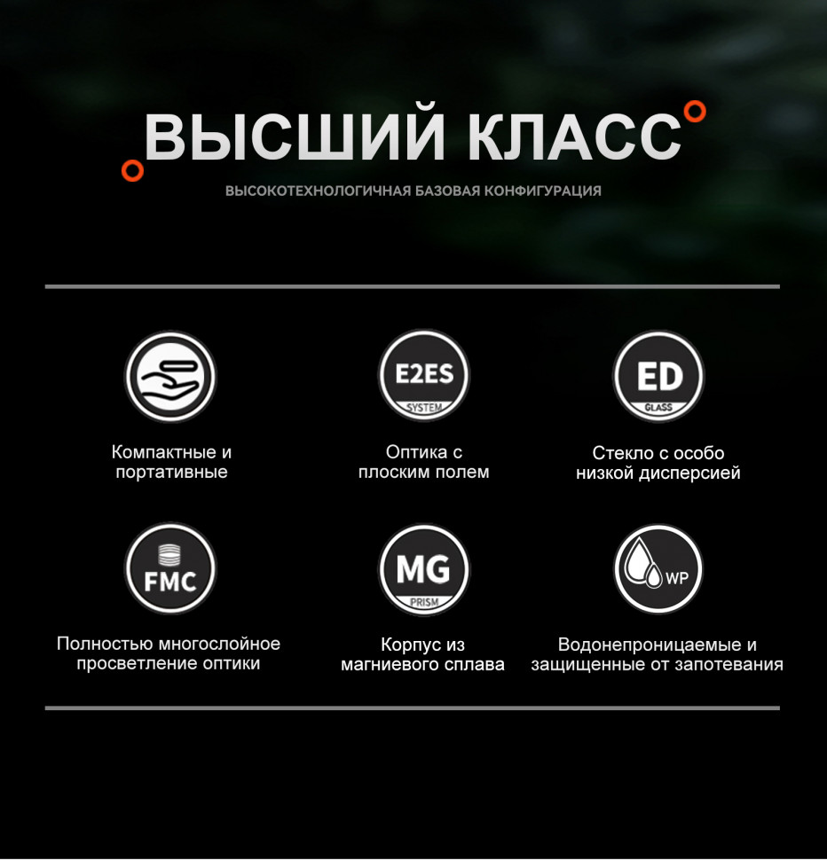 Бинокль Eyeskey SkyPower Flat-Field ED 10x25