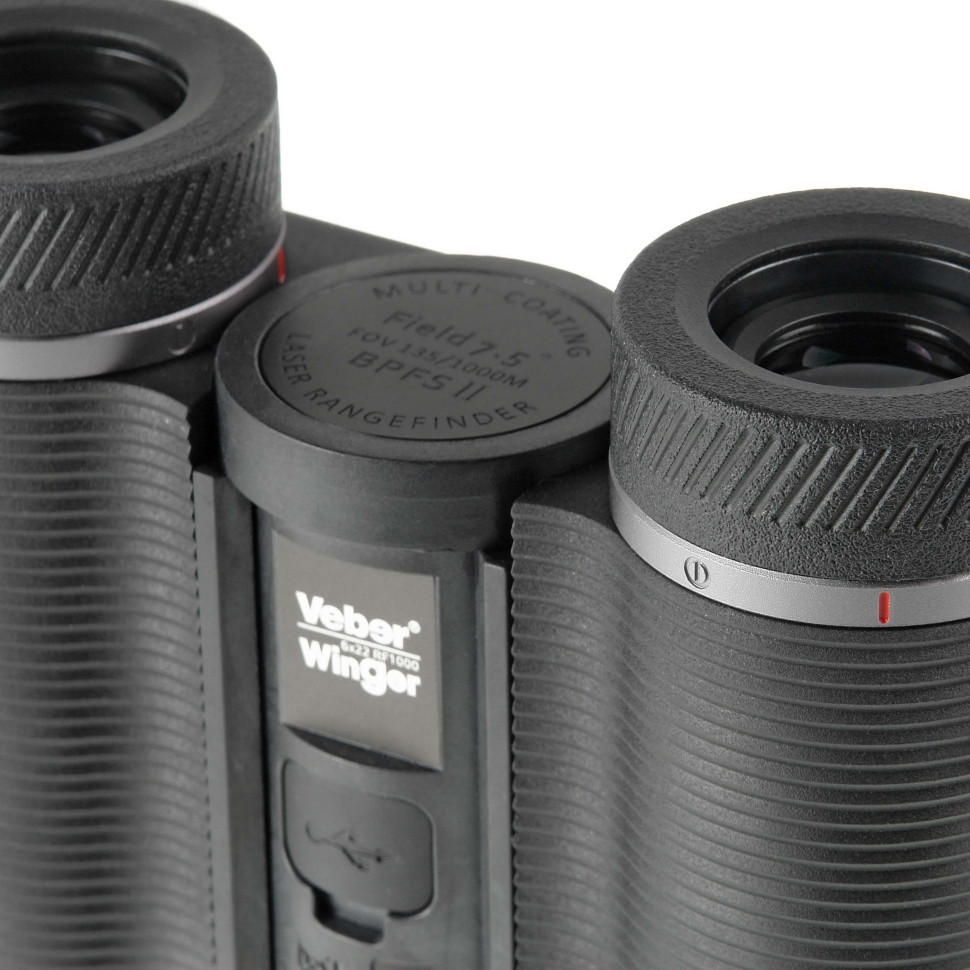 Бинокль Veber Winger 6х22 RF1000 с лазерным дальномером