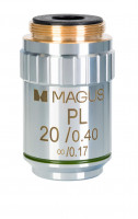 Объектив MAGUS MP20 20х/0,40 Plan ∞/0,17 Объектив MAGUS MP20 20х/0,40 Plan ∞/0,17