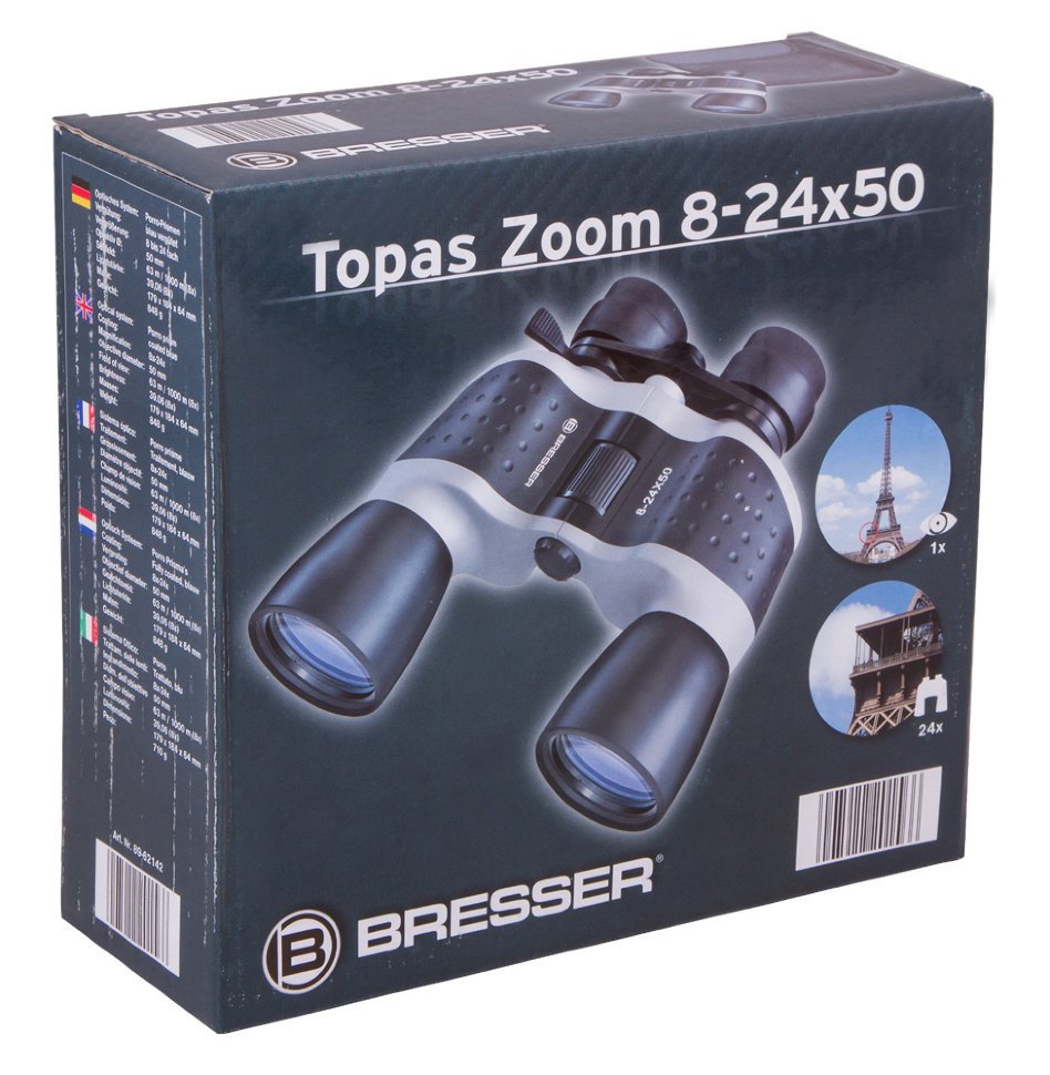 Бинокль Bresser Topas 8–24x50