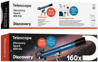 Телескоп Levenhuk Discovery Spark 809 EQ с книгой