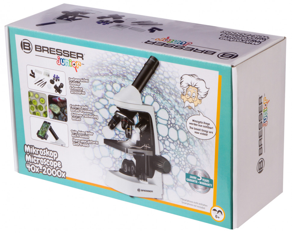 Микроскоп Bresser Junior Biolux 40–2000x