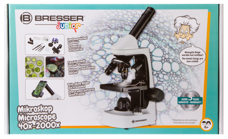 Микроскоп Bresser Junior Biolux 40–2000x