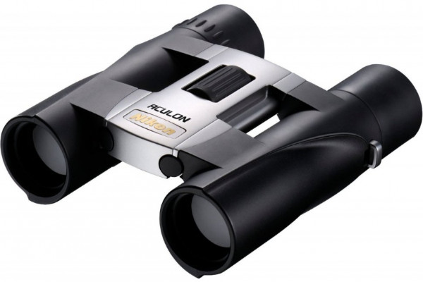 Бинокль Nikon Aculon A30 8x25 серебристый