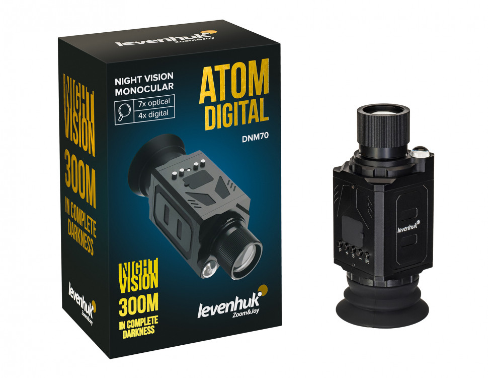 Монокуляр ночного видения Levenhuk Atom Digital DNM70