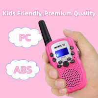 Рация Retevis Walkie-Talkie RT388 пара (розовая)
