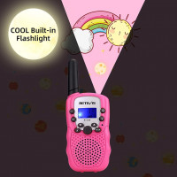 Рация Retevis Walkie-Talkie RT388 пара (розовая)