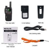 Рация Retevis Walkie-Talkie RB618 (вариант В) Рация Retevis Walkie-Talkie RB618 (вариант В)