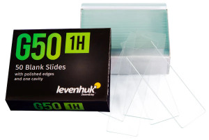 Стекла предметные Levenhuk G50, 50 шт.