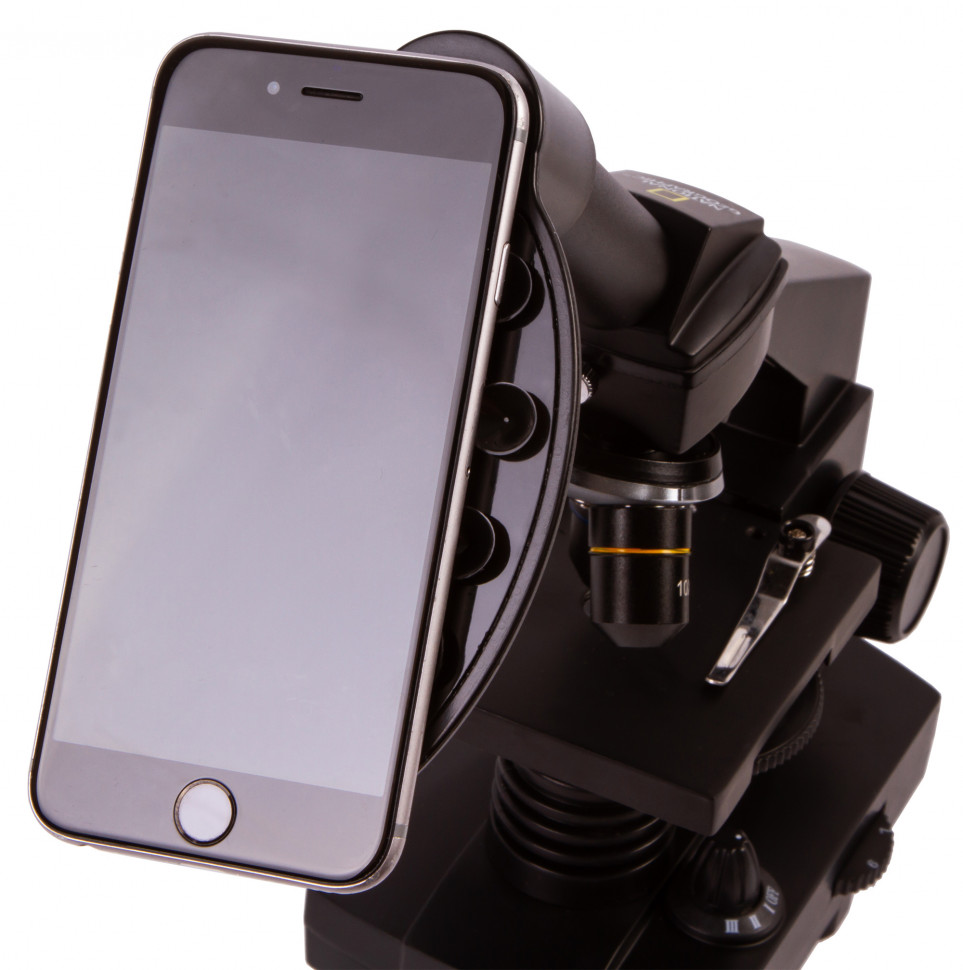 Микроскоп Bresser National Geographic 40–1280x с адаптером для смартфона