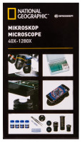 Микроскоп Bresser National Geographic 40–1280x с адаптером для смартфона