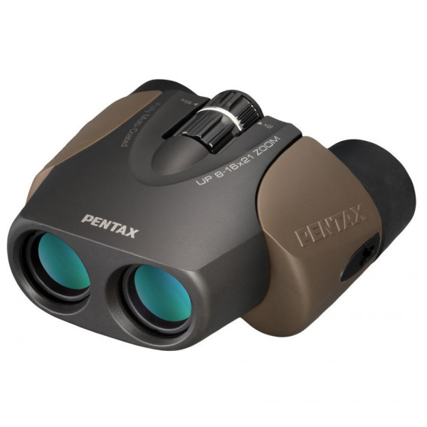 Бинокль Pentax UP 8-16x21 коричневый