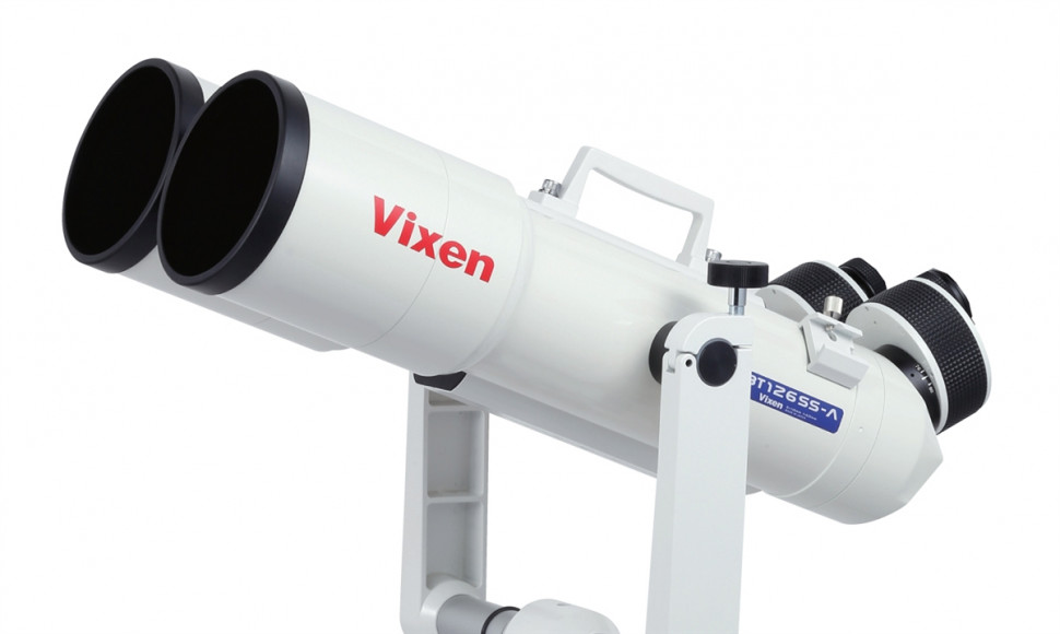 Бинокулярный телескоп Vixen HF2-BT126SS-A (с монтировкой, треногой, окулярами)