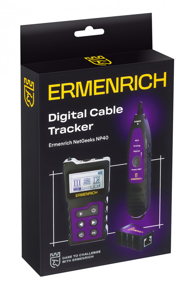 Многофункциональный кабельный тестер Ermenrich NetGeeks NP40