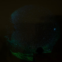 Диск "Green Starry Night" для планетариев HomeStar Диск "Green Starry Night" для планетариев HomeStar