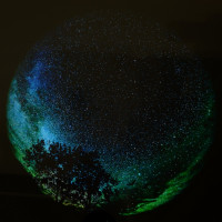 Диск "Green Starry Night" для планетариев HomeStar Диск "Green Starry Night" для планетариев HomeStar