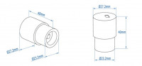 Видеоокуляр ToupCam SCMOS05100KPA 5.1MP Видеоокуляр ToupCam SCMOS05100KPA 5.1MP