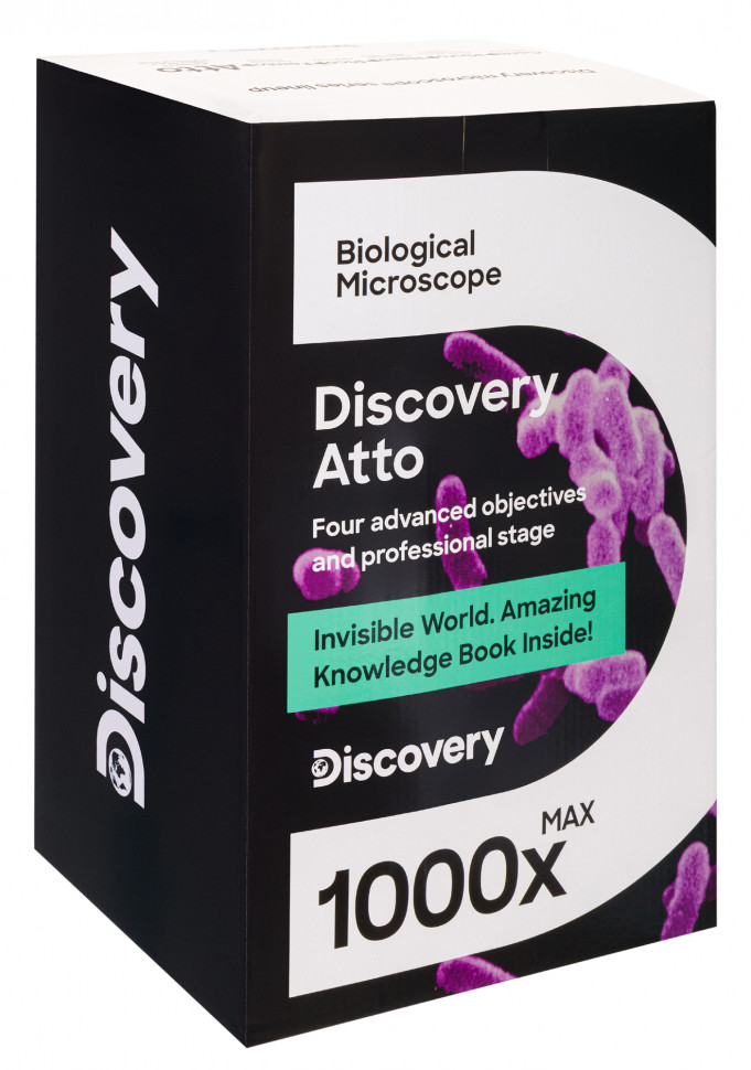 Микроскоп Levenhuk Discovery Atto Polar с книгой