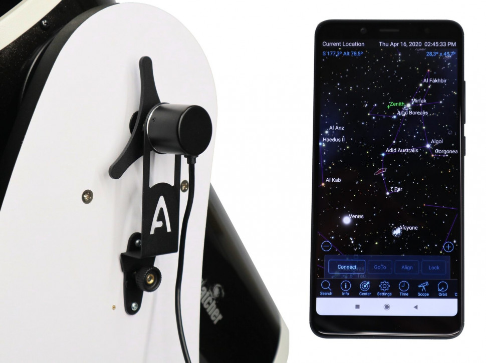 Комплект энкодеров Asterion Push-To Kit для телескопа SW Dob