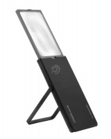 Лупа дифракционная асферическая выдвижная с подсветкой Eschenbach easyPOCKET XL, 78 х 50 мм, 2.5х, черная