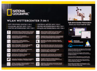 Метеостанция Bresser National Geographic «7 в 1» Wi-Fi с цветным дисплеем