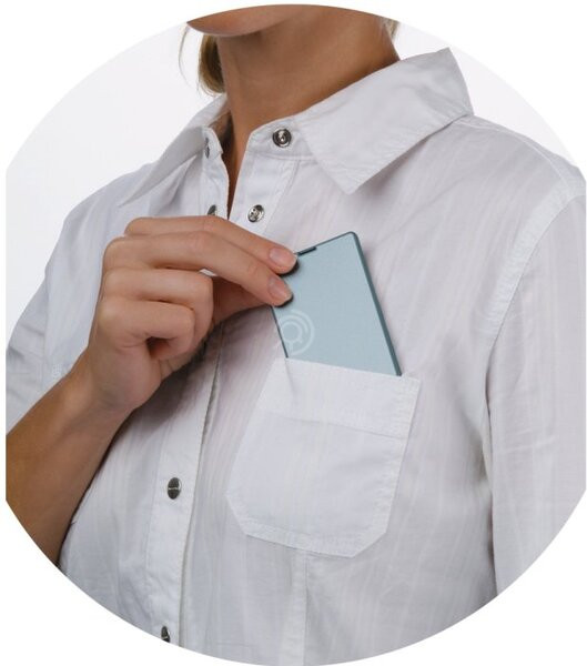 Лупа дифракционная асферическая выдвижная с подсветкой Eschenbach easyPOCKET, 50 х 45 мм, 4.0х, 16.0 дптр