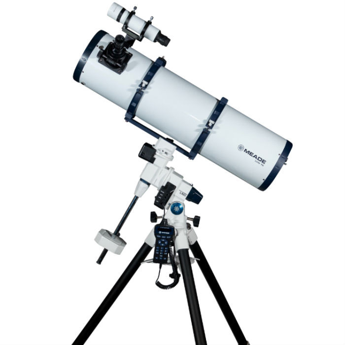 Телескоп MEADE LX85 8" f/5 рефлектор Ньютона (экваториальная монтировка пульт AudioStar)