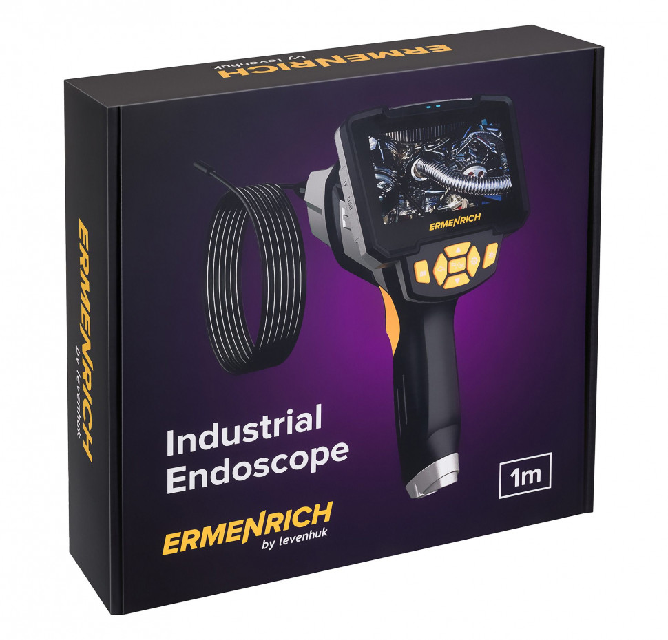 Видеоэндоскоп Ermenrich Seek VE40, черный