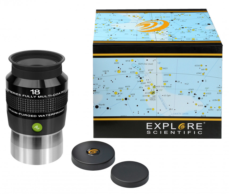 Окуляр Explore Scientific 82 гр Ar 18 мм, 2"