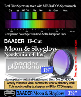 Фильтр Baader Planetarium Moon & Skyglow, 1,25"