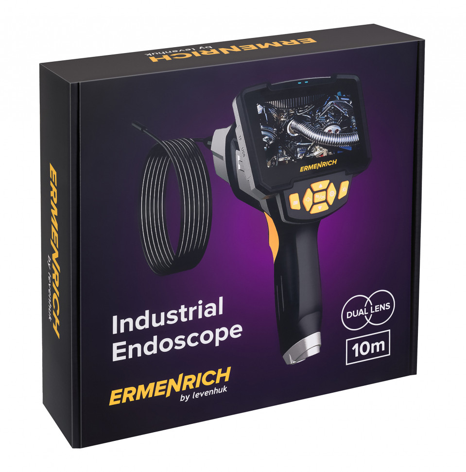 Видеоэндоскоп Ermenrich Seek VE70, черный