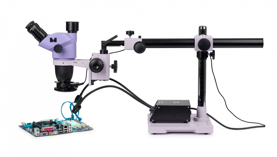 Микроскоп стереоскопический цифровой MAGUS Stereo D8TR LCD для ремонта и пайки