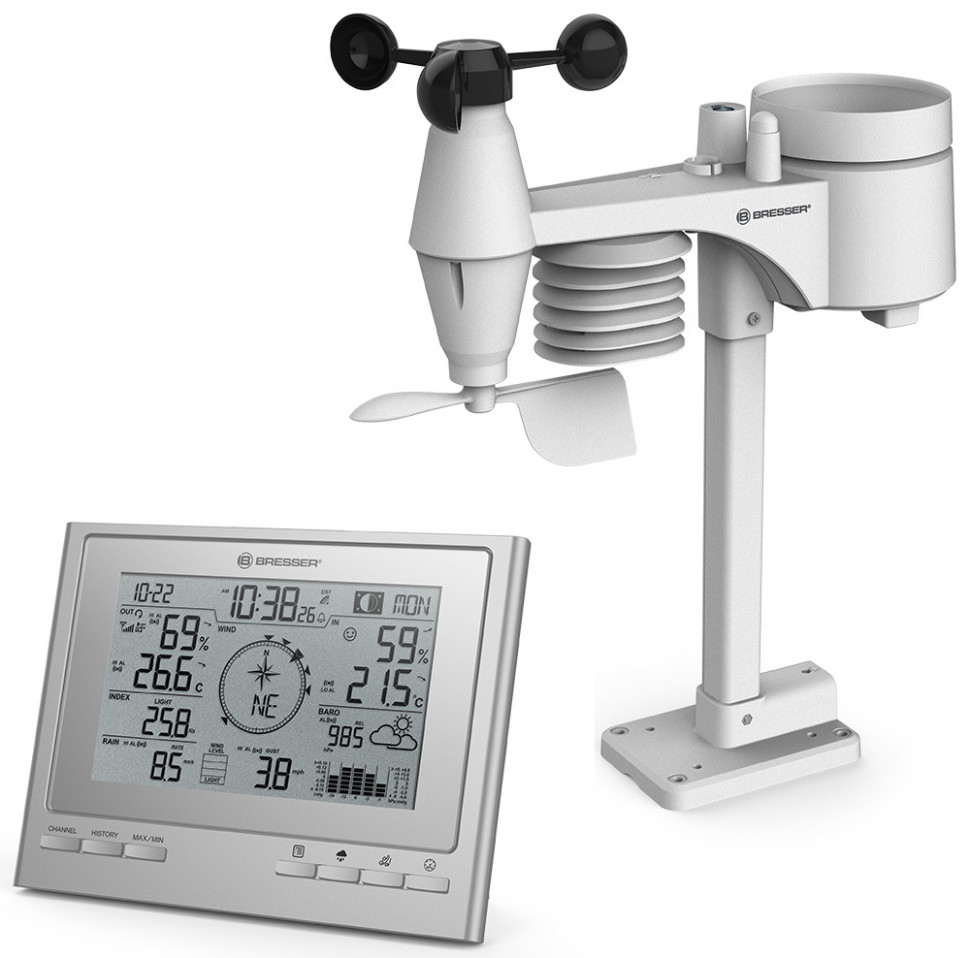 Метеостанция Bresser «7 в 1» ClimateScout Exclusive, черная