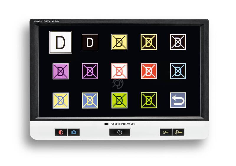 Видеоувеличитель Eschenbach электронный настольный со светодиодной подсветкой visolux DIGITAL XL FHD, 11.6'' 29.5 см, 16:9 LCD, 2.0x-22.0x, лупа цифровая