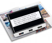Видеоувеличитель Eschenbach электронный настольный со светодиодной подсветкой visolux DIGITAL XL FHD, 11.6'' 29.5 см, 16:9 LCD, 2.0x-22.0x, лупа цифровая