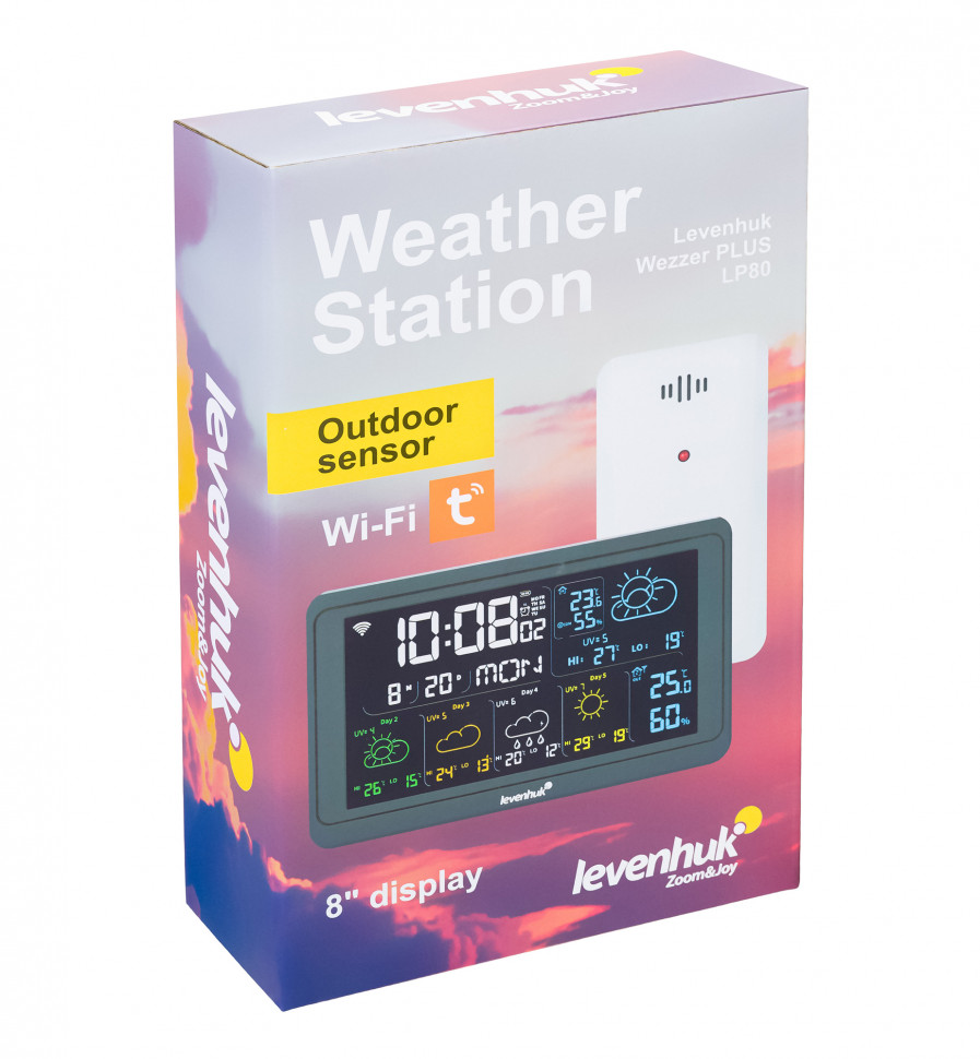 Метеостанция Levenhuk Wezzer PLUS LP80