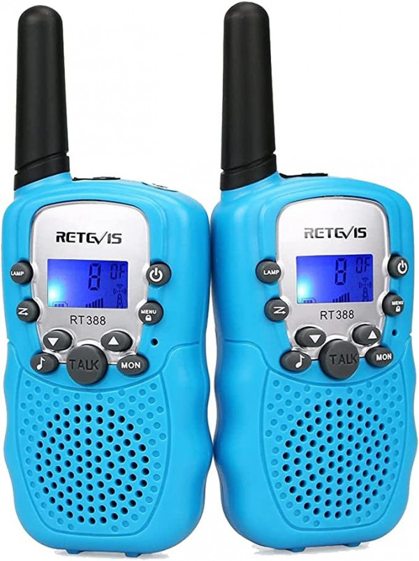 Рация Retevis Walkie-Talkie RT388 пара (светло-синяя)