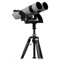 Бинокулярный телескоп Omegon Brightsky 30x100 90° с вилочной монтировкой, колонной и штативом