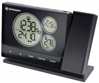 Метеостанция Bresser BF-PRO с проектором, черная
