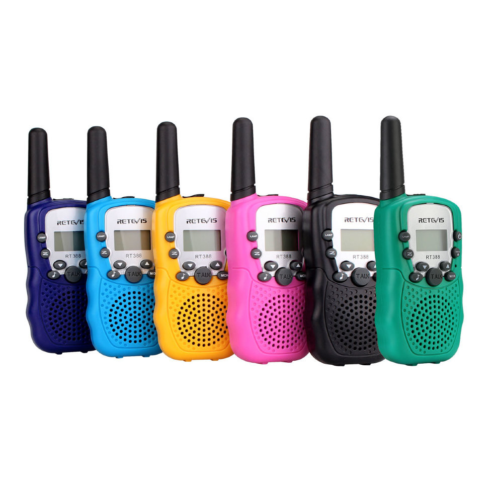 Рация Retevis Walkie-Talkie RT388 пара (желтая)
