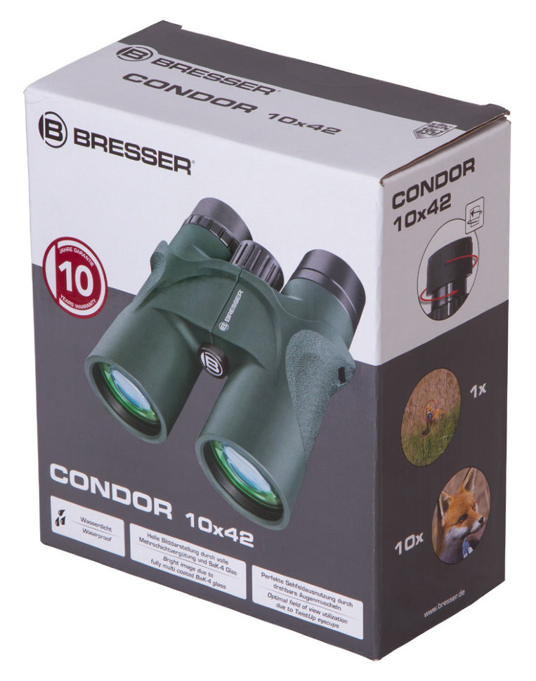 Бинокль Bresser Condor 10x42
