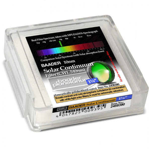 Фильтр Baader Planetarium Solar Continuum, 1,25"