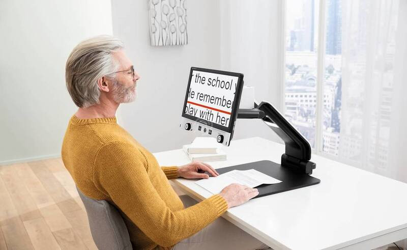 Видеоувеличитель Eschenbach электронный стационарный со светодиодной подсветкой vario DIGITAL FHD Advanced + table, 15.6'' 1.3-45x