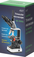 Микроскоп Levenhuk 450T, тринокулярный Микроскоп Levenhuk 450T, тринокулярный