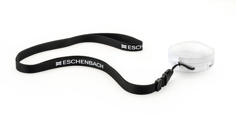 Лупа складная асферическая с подсветкой Eschenbach mobilent LED, диаметр 35 мм, 10.0х, 38.0 дптр