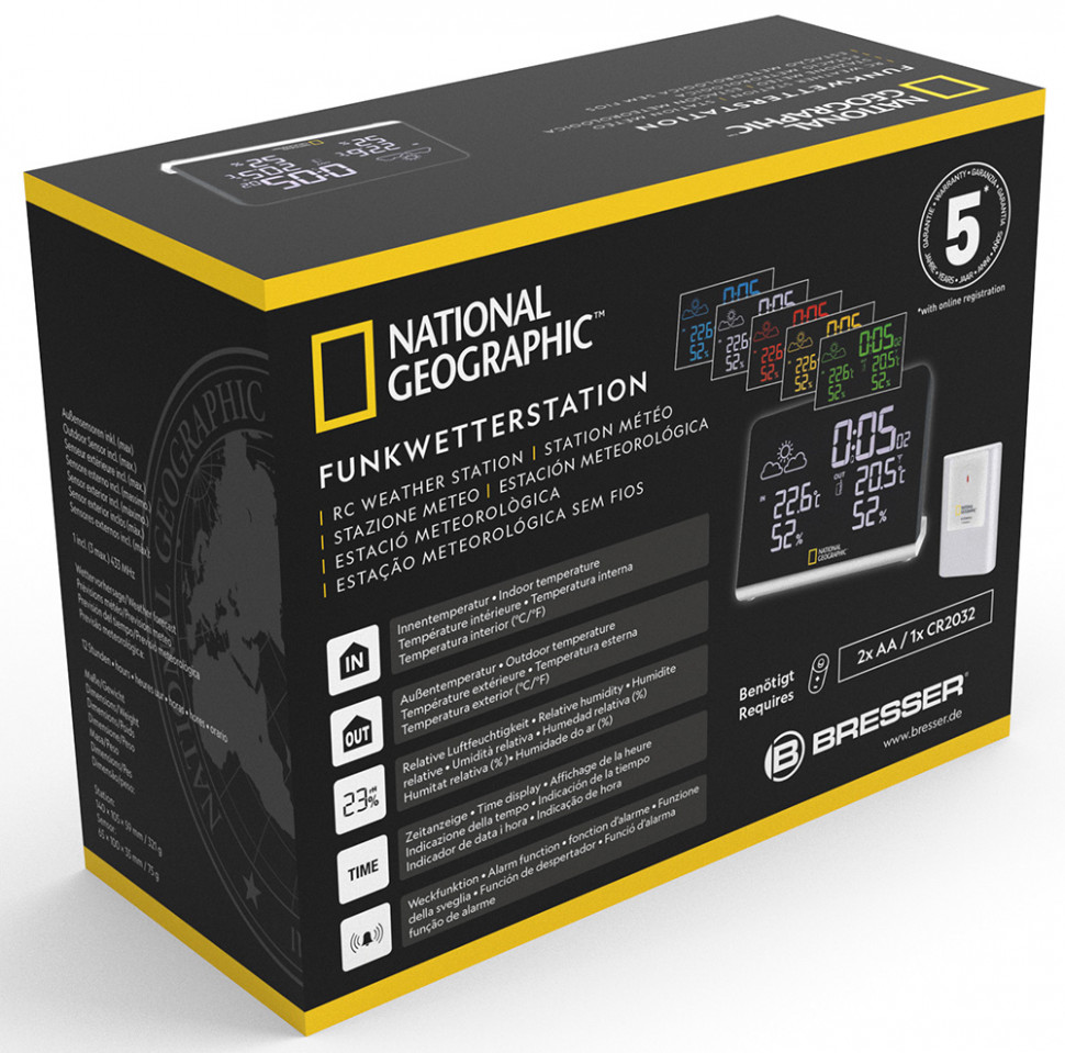 Метеостанция Bresser National Geographic Multi Color