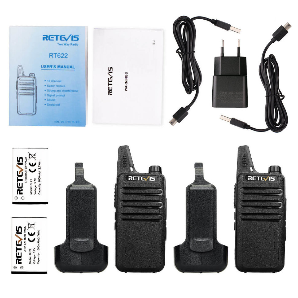Рация Retevis RT622 пара