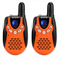 Рация Retevis Walkie-Talkie RT602 пара (оранжево-черная) Рация Retevis Walkie-Talkie RT602 пара (оранжево-черная)