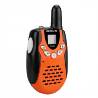 Рация Retevis Walkie-Talkie RT602 пара (оранжево-черная) Рация Retevis Walkie-Talkie RT602 пара (оранжево-черная)